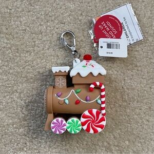 Bath & Body Works Holiday Gingerbread Candy Train PocketBac Holder